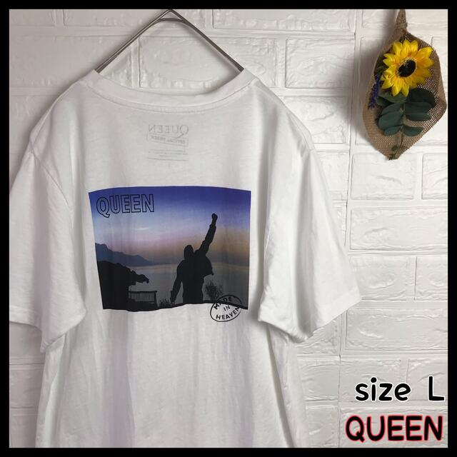 GU(ジーユー)のGU QUEEN クイーン MADE IN HEAVEN プリントTシャツ 古着 メンズのトップス(Tシャツ/カットソー(半袖/袖なし))の商品写真