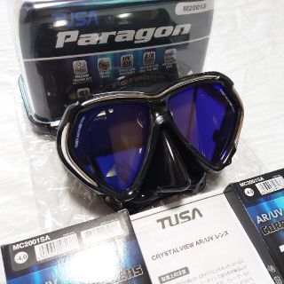 ツサ(TUSA)の☆Tabo様専用☆ Tusa ダイビングマスク Paragon 黒 のみ(その他)