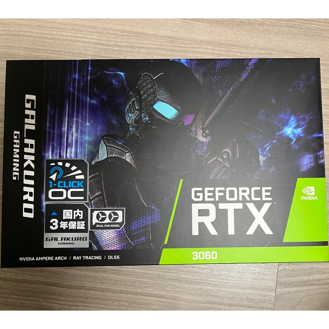 玄人志向 GALAKURO RTX3060