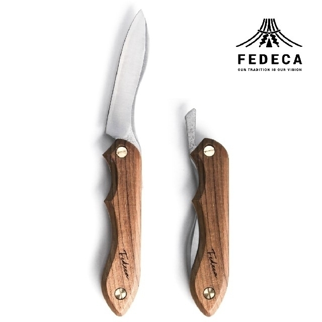 新品 105本限定 fedeca ダマスカス ウォルナット レザーケース付き