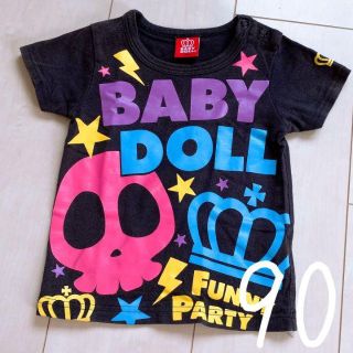 ベビードール(BABYDOLL)の派手カワ❤️ BABYDOLL ベビードール Tシャツ 半袖 90cm(Tシャツ/カットソー)