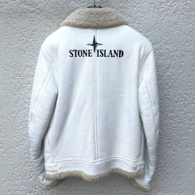 激レア品 STONE ISLAND ムートンスキン製 ジャケットコート