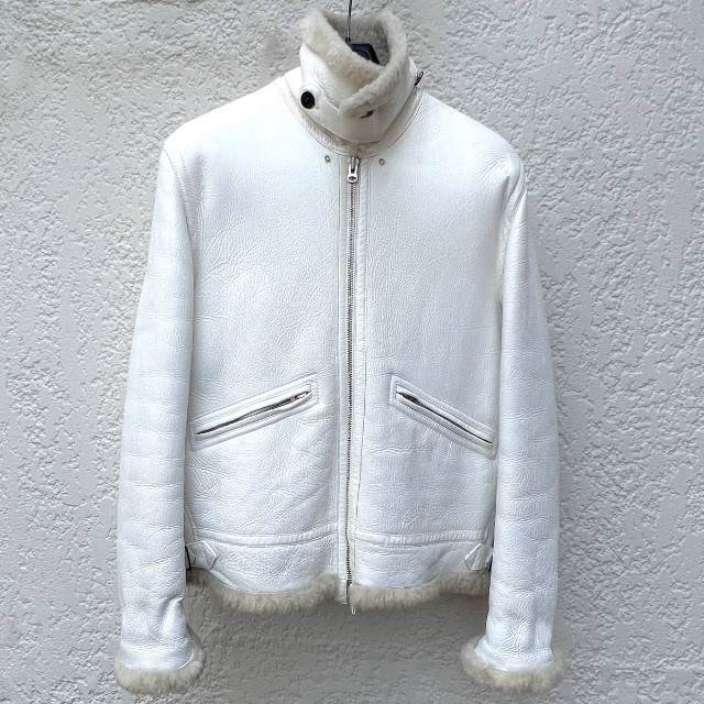 激レア品 STONE ISLAND ムートンスキン製 ジャケットコート