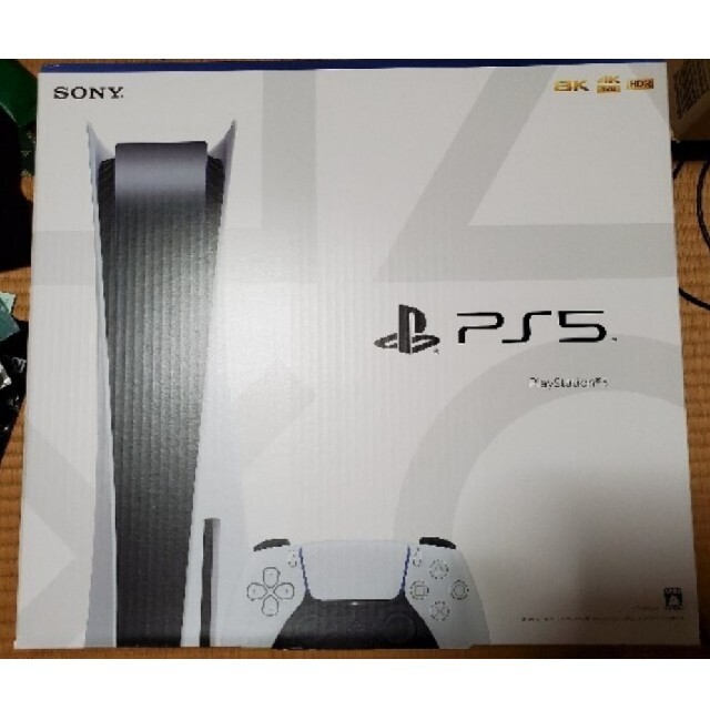 新品本物 PS5 本体 PlayStation5 ディスクドライブ搭載モデル 家庭用