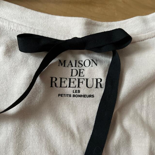 Maison de Reefur(メゾンドリーファー)のMAISON DE REEFUR ロゴＴシャツ　梨花ちゃん レディースのトップス(Tシャツ(半袖/袖なし))の商品写真