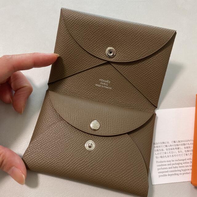 Hermes - HERMES エルメス カルヴィデュオ エトゥープ 新品の通販 by Stom|エルメスならラクマ Hermes - HERMES エルメス カルヴィデュオ エトゥープ 新品の通販 by Stom|エルメスならラクマ
