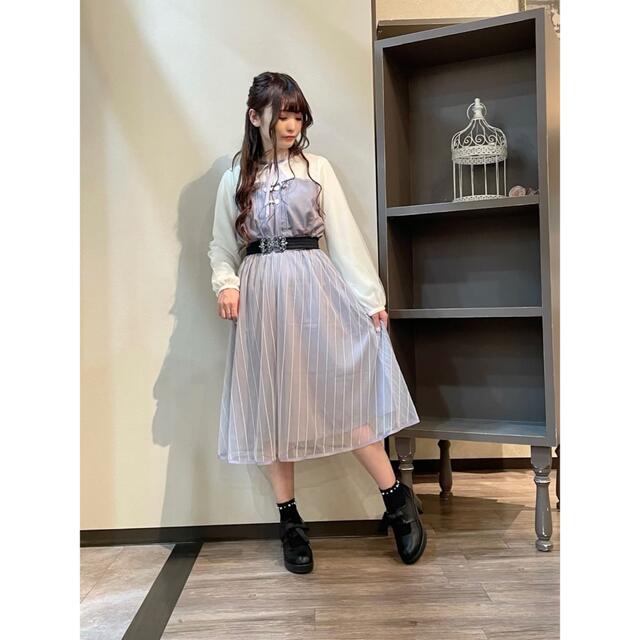 axes femme(アクシーズファム)のaxes♡チャイナデザインチュールワンピース レディースのワンピース(ひざ丈ワンピース)の商品写真