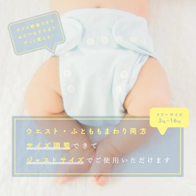 Sige様専用‼️リネンナ　Rinenna布オムツおためしセット5枚 キッズ/ベビー/マタニティのおむつ/トイレ用品(布おむつ)の商品写真