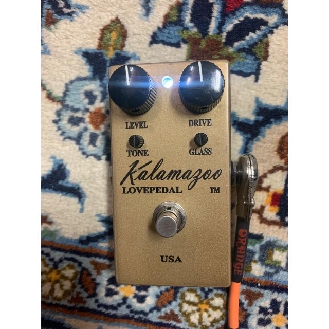 LOVE PEDAL KALAMAZOO GOLDオーバードライブ エフェクター