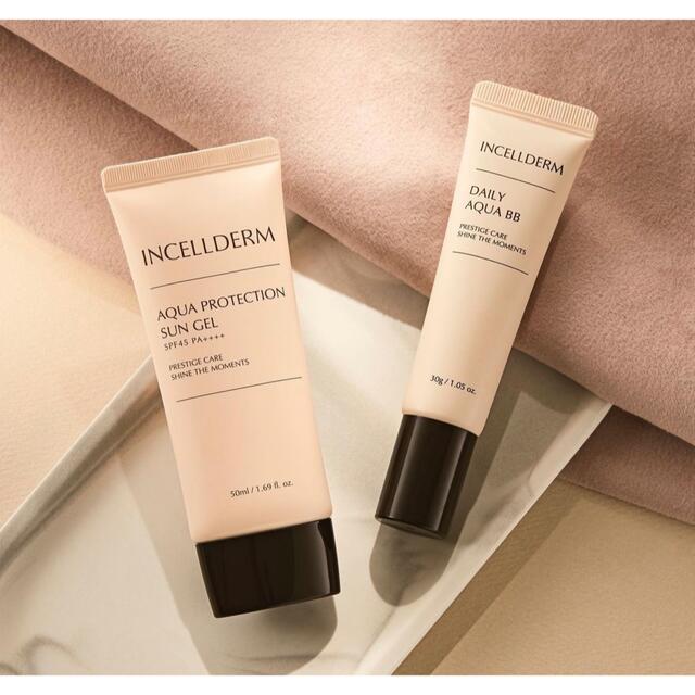 incellderm BBクリーム、日焼け止め