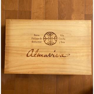 Almaviva Wine Wooden Box アルマヴィーヴァ ワイン木箱(その他)
