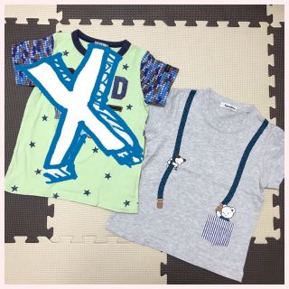 ファミリア(familiar)の【ペンネコ様ご専用】ファミちゃんTシャツ＆ファミリアチェックシャツ♡(Tシャツ/カットソー)