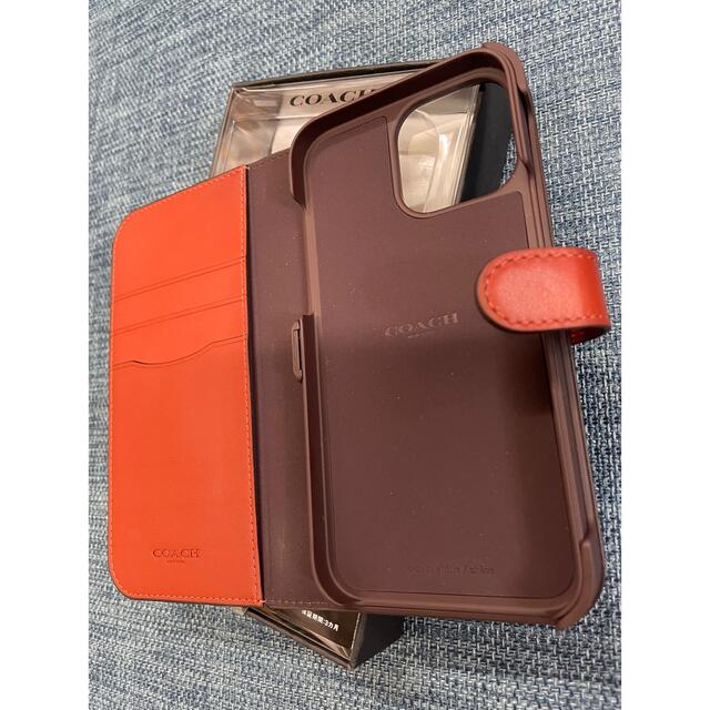 COACH(コーチ)のCOACH iPhone13 Pro MAXケース(手帳型) ベージュ スマホ/家電/カメラのスマホアクセサリー(iPhoneケース)の商品写真