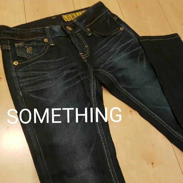 SOMETHING(サムシング)のSOMETHING サムシング SD266 ローライズ タイトスキニー レディースのパンツ(デニム/ジーンズ)の商品写真