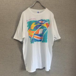 ラッセルアスレティック(Russell Athletic)の90s ビンテージ　アメリカ製　USA製　tee  古着　アメリカ古着(Tシャツ/カットソー(半袖/袖なし))