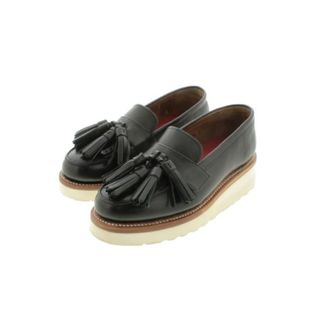 グレンソン(GRENSON)のGRENSON グレンソン ドレスシューズ/ローファー 3(21.5cm位) 黒 【古着】【中古】(ローファー/革靴)