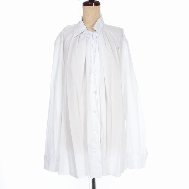 Ann Demeulemeester(アンドゥムルメステール)のアンドゥムルメステール 20SS SHIRT COTONE ロング シャツ レディースのトップス(シャツ/ブラウス(長袖/七分))の商品写真