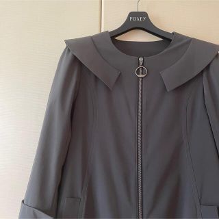 フォクシー(FOXEY)のFOXEY NEW YORK フォクシー　レイン　コート(スプリングコート)