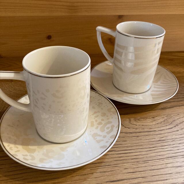 GIVENCHY(ジバンシィ)のGIVENCHY コーヒーカップ&ソーサー2客 インテリア/住まい/日用品のキッチン/食器(グラス/カップ)の商品写真