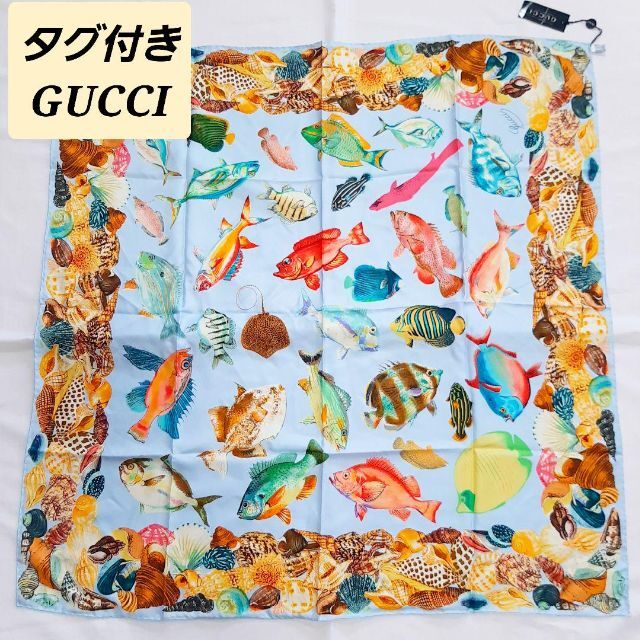 ☆未使用品☆GUCCI ネックボウ Ken Scottコラボ スカーフ