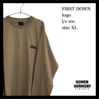 ファーストダウン FIRSTDOWN 長袖 ロンＴ 新品(Tシャツ/カットソー(七分/長袖))