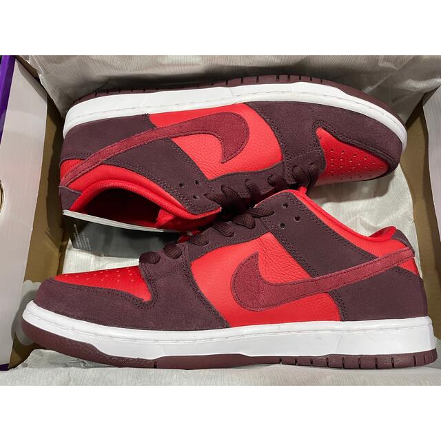 NIKE SB DUNK LOW cherry 【27.5cm】