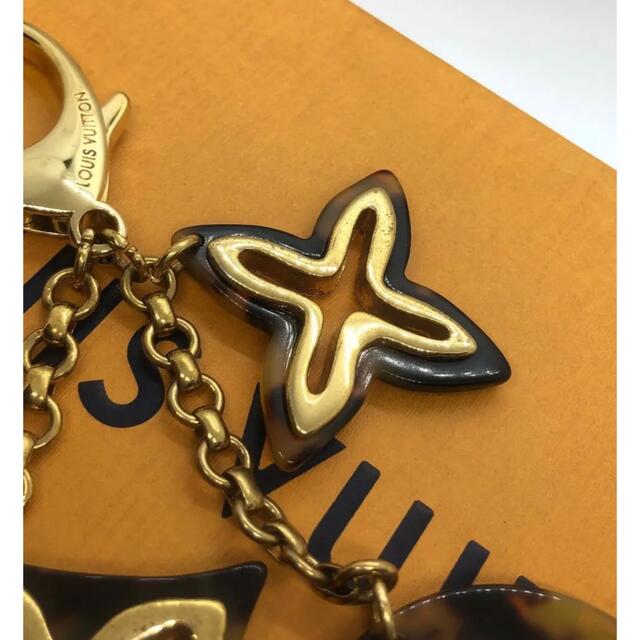 美品 ルイヴィトン キーホルダー バックチャーム ビジューサック
