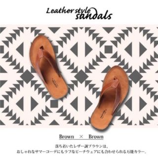 men'sサンダル　大人気！新品未使用　size25.26.27.28(サンダル)