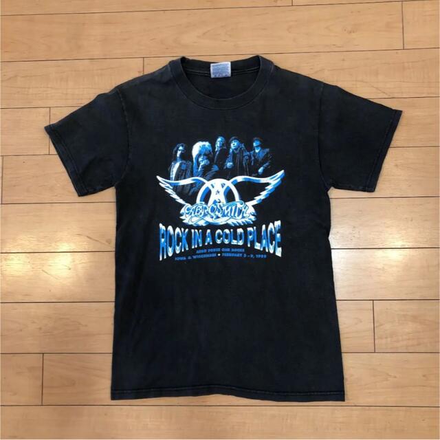 Santa Monica(サンタモニカ)の激レア 90s ビンテージ USA製 エアロスミス ロック バンド Tシャツ メンズのトップス(Tシャツ/カットソー(半袖/袖なし))の商品写真