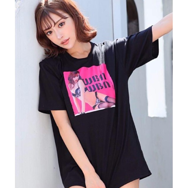 ■新品 明日花キララ WHIPBUNNY Tシャツ 黒L■ メンズのトップス(Tシャツ/カットソー(半袖/袖なし))の商品写真