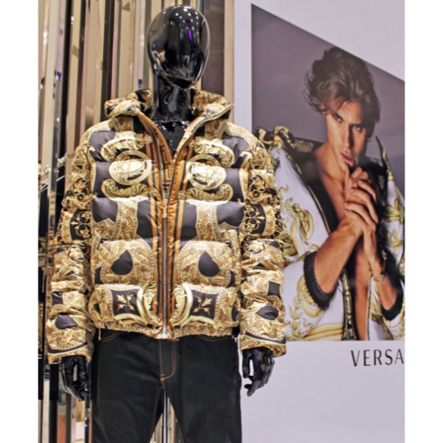 Versace ヴェルサーチ ダウンジャケット【ブランド設立35周年記念モデル】