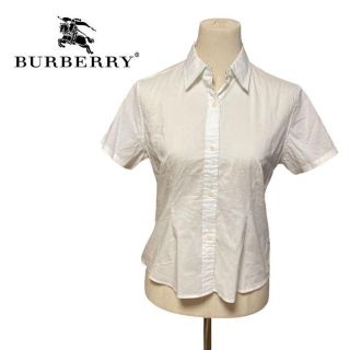 バーバリー(BURBERRY)のBURBERRY LONDON バーバリー　シャツ　半袖　ノバチェック　L(シャツ/ブラウス(半袖/袖なし))