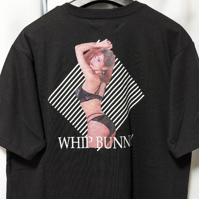 ■新品 明日花キララ WHIPBUNNY Tシャツ 黒XL■ メンズのトップス(Tシャツ/カットソー(半袖/袖なし))の商品写真