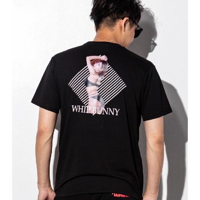 ■新品 明日花キララ WHIPBUNNY Tシャツ 黒XL■ メンズのトップス(Tシャツ/カットソー(半袖/袖なし))の商品写真