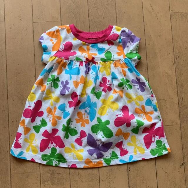 carter's(カーターズ)の新品 カーターズ  半袖　ワンピース 60-70cm ベビー服　夏服　出産　1 キッズ/ベビー/マタニティのベビー服(~85cm)(Ｔシャツ)の商品写真