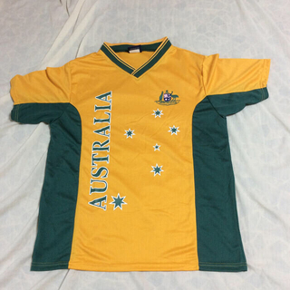 オーストラリア サッカーTシャツ (Tシャツ/カットソー(半袖/袖なし))