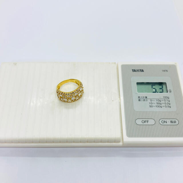 新品 K18YG ダイヤモンド リング D:2.00ct 鑑別書付き レディースのアクセサリー(リング(指輪))の商品写真