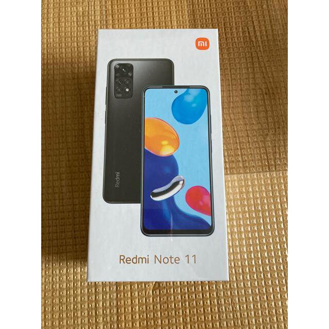 Xiaomi Redmi Note 11 グラファイトグレー　64GBスマホ/家電/カメラ