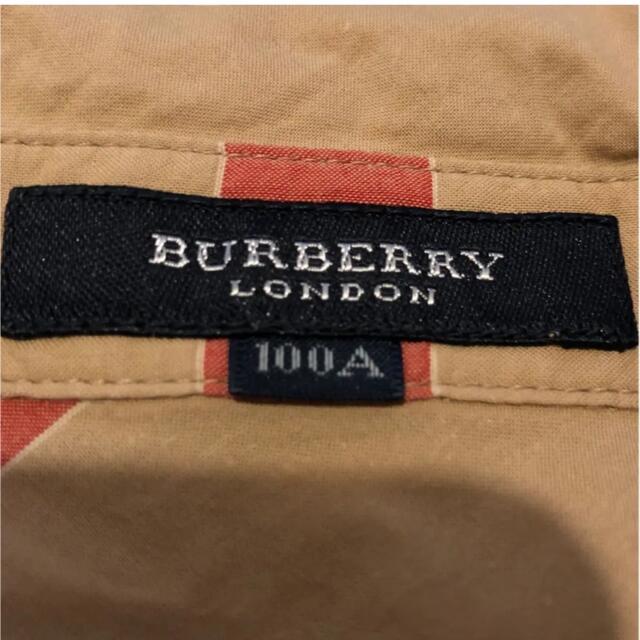 BURBERRY(バーバリー)のバーバリー　シャツワンピース　ワンピース　チュニック キッズ/ベビー/マタニティのキッズ服女の子用(90cm~)(ワンピース)の商品写真