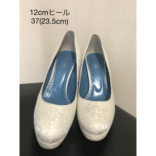 ソワールベニール(SOIR BENIR)のBENIR ベニル　ウェディングシューズ　37(23.5cm) 12cmヒール(ハイヒール/パンプス)