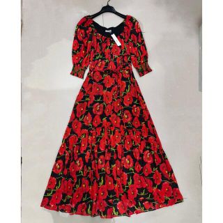 アリスアンドオリビア(Alice+Olivia)の❤️★Alice olive 新作新品　ロングワンピース　綺麗オシャレ (ロングワンピース/マキシワンピース)