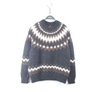 バトナー(BATONER)の BATONER 20awMOHAIR NORDIC SWEATER (ニット/セーター)