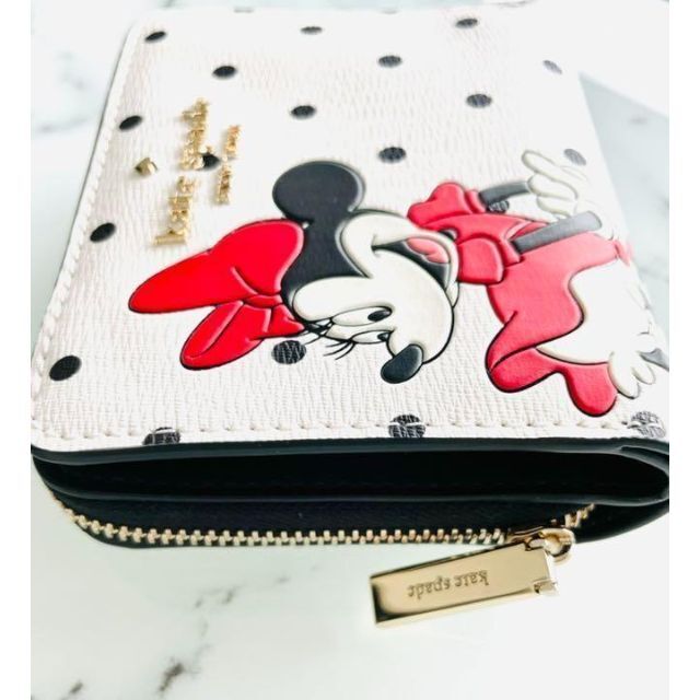 kate spade new york(ケイトスペードニューヨーク)のKate Spade  ミニー  二つ折り財布　ゲートスペード　Disney レディースのファッション小物(財布)の商品写真