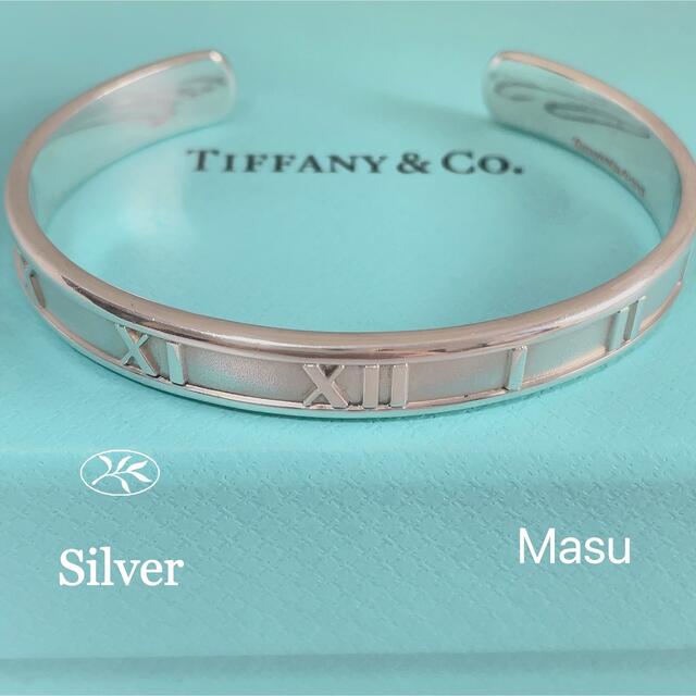 正規 TiffanyCo ティファニー アトラス バングル 925