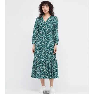 ユニクロ(UNIQLO)のユニクロ　ワンピース美品(ひざ丈ワンピース)