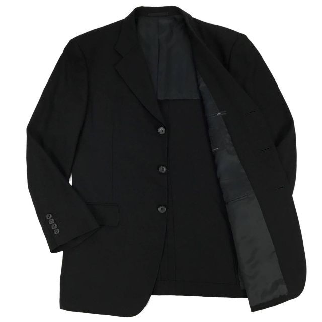 VISARUNOビサルノ冠婚葬祭最高級ブラックスーツ97-85-180 メンズのスーツ(セットアップ)の商品写真
