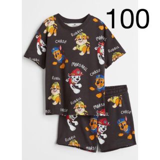 エイチアンドエム(H&M)の《最新作》新品未開封　パウパトロール　Tシャツ＆ショートパンツ　100(Tシャツ/カットソー)