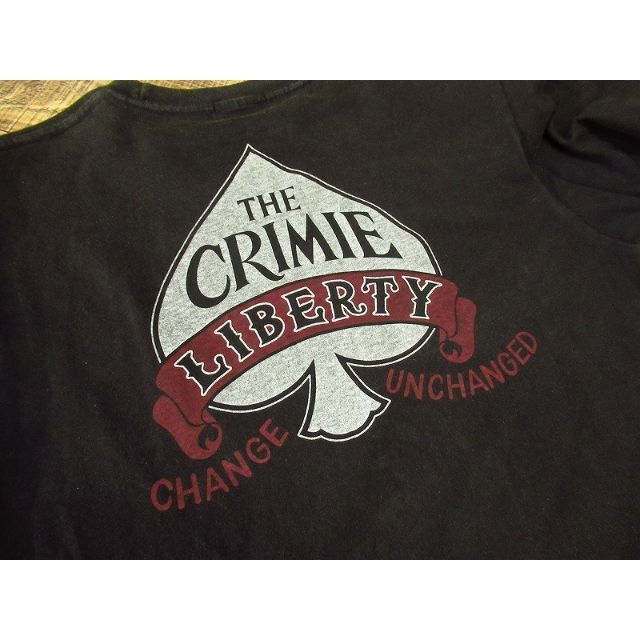 CRIMIE(クライミー)のG② クライミー スペードロゴ 半袖 クルーネック Tシャツ カットソー 黒 M メンズのトップス(Tシャツ/カットソー(半袖/袖なし))の商品写真