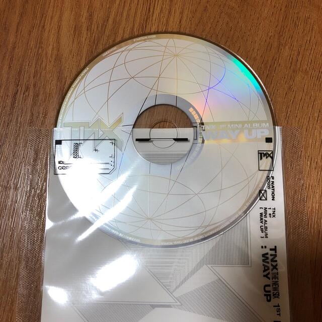 TNX ミニアルバム　WAY UP   エンタメ/ホビーのCD(K-POP/アジア)の商品写真