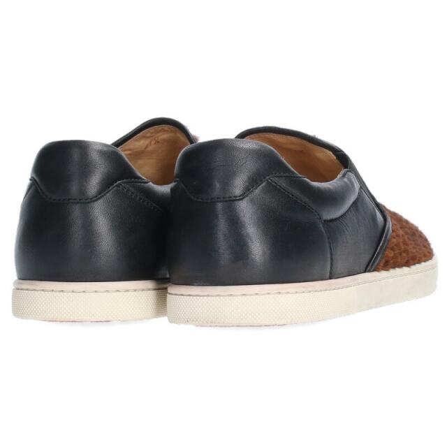 クリスチャンルブタン PICK BOAT ファースリッポンスニーカー 41.5 www